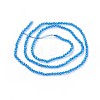 Transparent Glass Beads Strands GLAA-F094-A02-2