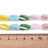 Electroplate Mixed Styles Glass Beads Strands EGLA-N022-10B-A05-4