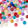 120Pcs 8 Styles Acrylic Beads MACR-TA0002-95-2