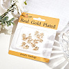 16Pcs Brass Micro Pave Clear Cubic Zirconia Charms KK-BBC0015-88-6