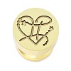 Constellation Golden Tone Wax Seal Brass Stamp Heads LS-STAM-P002-02G-09-1