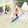 50Pcs Acrylic European Beads MACR-TADJ0001-13L-7