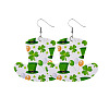 Saint Patrick's Day Imitation Leather Dangle Earrings FS-WG4E1C6-12-1