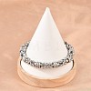 304 Stainless Steel Byzantine Chains Bracelets for Men SA-T001-01AS-1