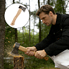 1 Set Wooden Axe Handle Replacement AJEW-PH0009-06-4