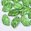Transparent Spray Painted Glass Pendants LS-X-GLAA-T013-02-C05-1