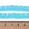 Imitation Jade Glass Beads Strands LS-GLAA-R041-8x8mm-B05-4