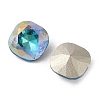 Glass Rhinestone Cabochons RGLA-L029-06B-BBLA-2