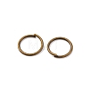 Brass Saw Cut Open Jump Rings KK-G514-01L-AB-3