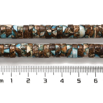 Synthetic Regalite/Imperial Jasper/Sea Sediment Jasper Beads Strands G-F765-N01-03-1