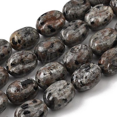 Natural Fluorescent Syenite Rock(Glow under UV Light)  Beads Strands G-K362-D02-03-1