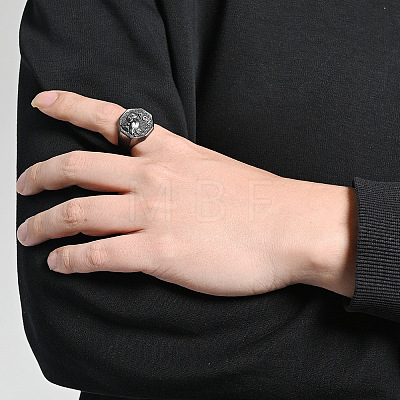 304 Stainless Steel Finger Rings for Men WG877A6-01-1
