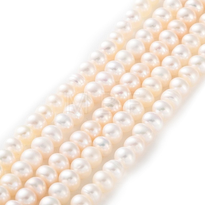 Natural Cultured Freshwater Pearl Beads Strands PEAR-I007-02E-03C-1