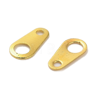 Brass Chain Extender Connectors KK-R211-11G-1