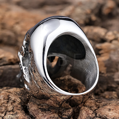 Skull 304 Stainless Steel Finger Rings for Men FS-WGF2445-01-1