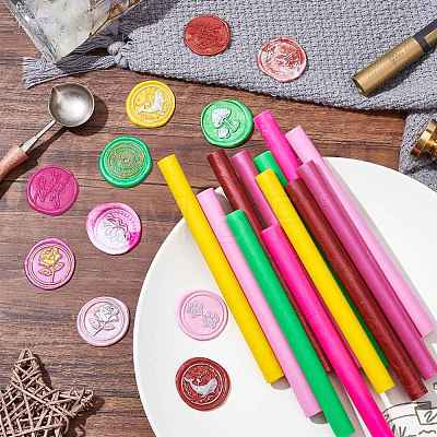 Sealing Wax Sticks DIY-WH0003-G28-1