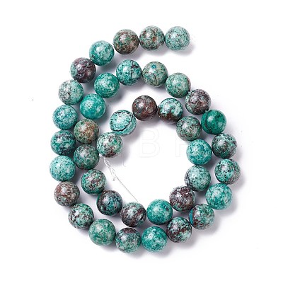 Natural Chrysocolla Beads Strands G-I318-09D-1