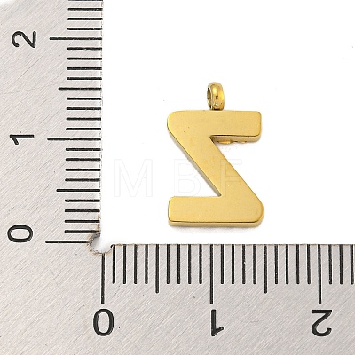 Ion Plating(IP) 304 Stainless Steel Charms STAS-G345-01G-Z-1