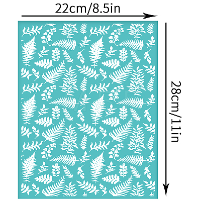 Self-Adhesive Silk Screen Printing Stencil DIY-WH0338-119-1