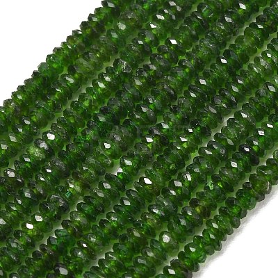 Natural Green Diopside Beads Strands GG-NH0012-B02-4mm-1