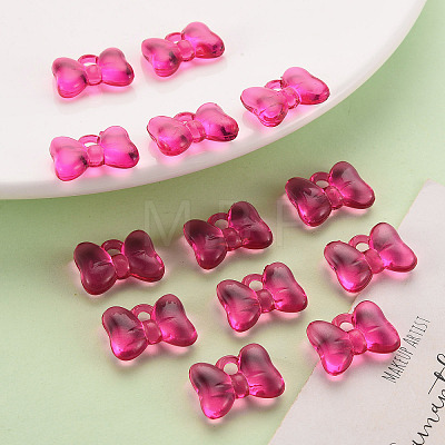 Transparent Acrylic Pendants LS-TACR-T024-02BA-906-1