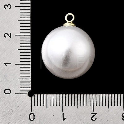ABS Plastic Imitation Pearl Pendants FIND-H052-01J-04G-1