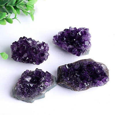 Natural Drusy Amethyst Display Decorations PW-WG60465-02-1