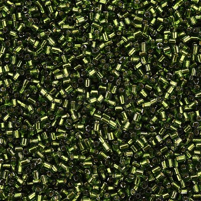 Glass Bugle Beads SEED-S032-08A-55A-1