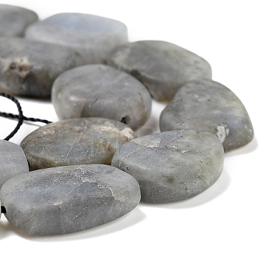 Natural Labradorite Beads Strands G-I291-C03-1