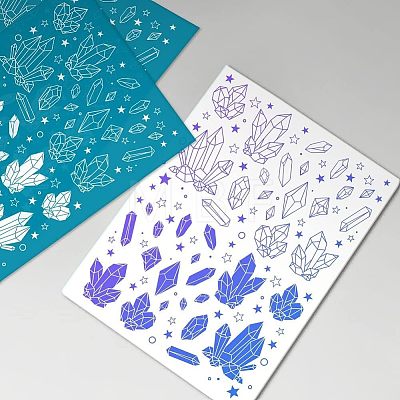 Silk Screen Printing Stencil DIY-WH0341-190-1