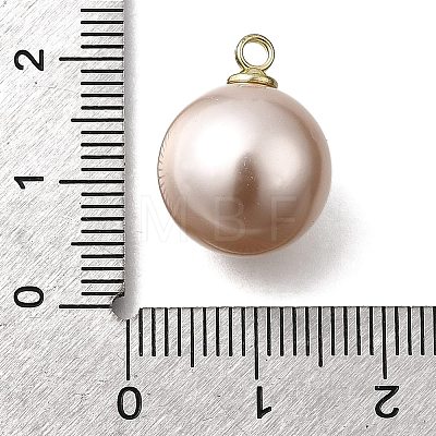 ABS Plastic Imitation Pearl Pendants FIND-H052-01H-01G-1