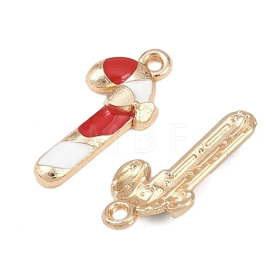 Christmas Alloy Enamel Pendants FIND-I067-02KCG-13B-1