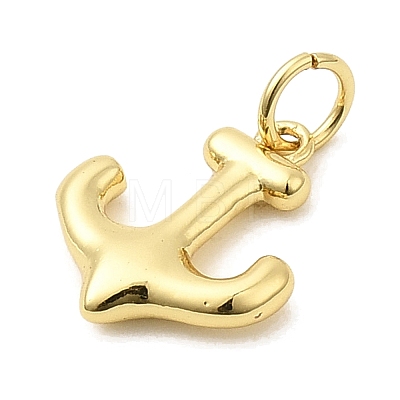 Helm Charms Brass Pendants KK-CJC0013-12G-1