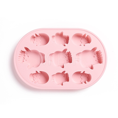 Easter Theme Food Grade Silicone Molds DIY-G022-04-1