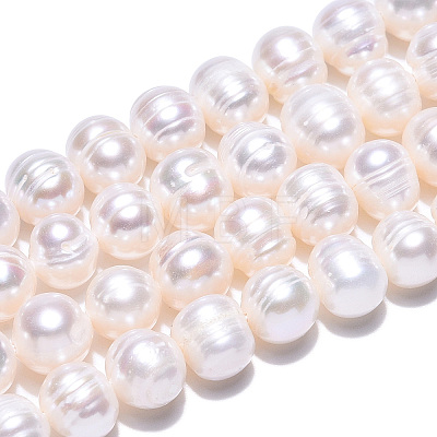 Natural Cultured Freshwater Pearl Beads Strands PEAR-N013-07N-1