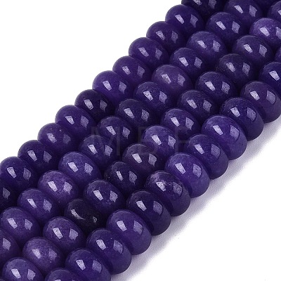 Natural White Jade Beads Strands G-Q613-01F-24-1