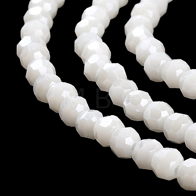 Electroplate Opaque Glass Beads Strands EGLA-A035-P3mm-A01-1