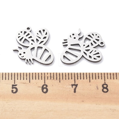 201 Stainless Steel Charms STAS-V001-21-1