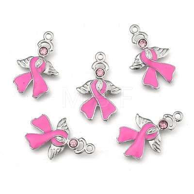 October Breast Cancer Pink Awareness Ribbon ENAM-D001-2-1