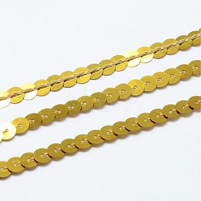 Plastic Paillette Beads PVC-Q085-4mm-A1-1