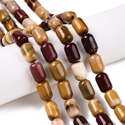 Natural Mookaite Beads Strands G-G980-46B-1