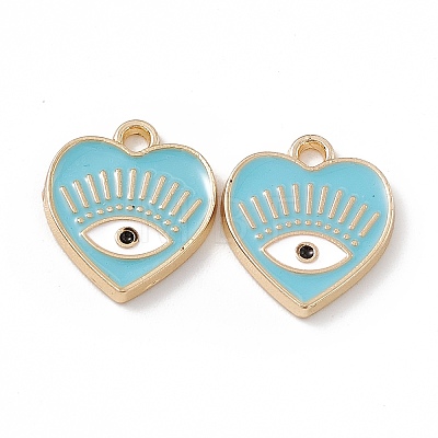 Alloy Enamel Pendants ENAM-K066-08E-1