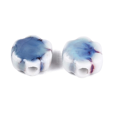 Vintage Handmade Porcelain Beads PORC-N013-25-16-1