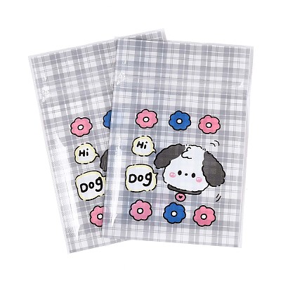 Rectangle Plastic Packaging Resealable Bags OPP-T003-01D-1