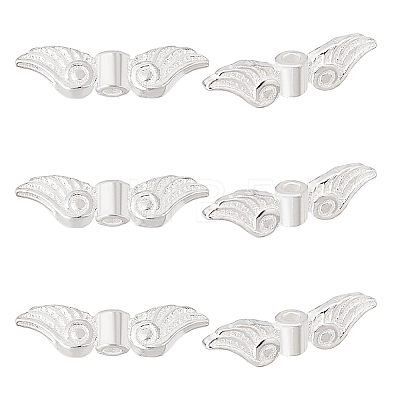 6Pcs 925 Sterling Silver Beads FIND-PH0021-81-1