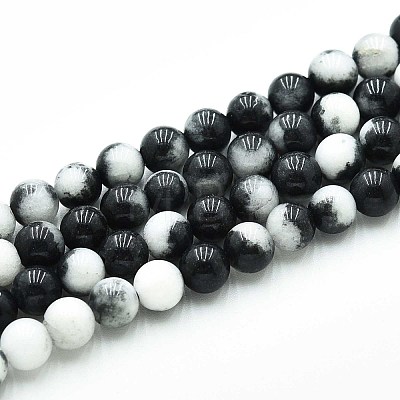 Natural Quartz Beads Strands G-N355-6mm-64-1