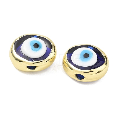 Handmade Evil Eye Lampwork Beads LAMP-D006-08G-11-1