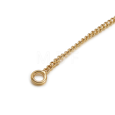 Brass Stud Earring Findings KK-TA0007-12G-1