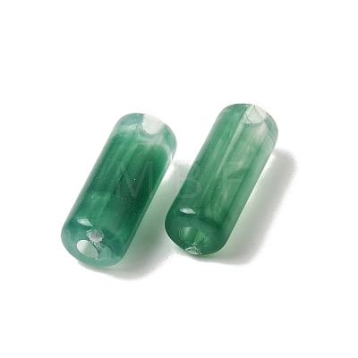 Opaque Acrylic Imitation Gemstone Beads OACR-G061-02H-1