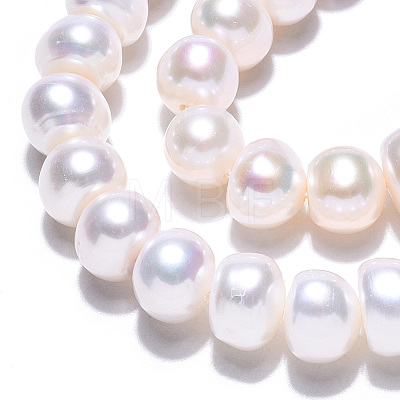 Natural Cultured Freshwater Pearl Beads Strands PEAR-N015-08A-1
